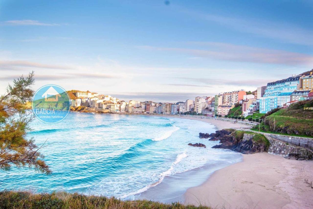 Ag Miramar Malpica X4 Vistas Playa Costa Da Morte Экстерьер фото