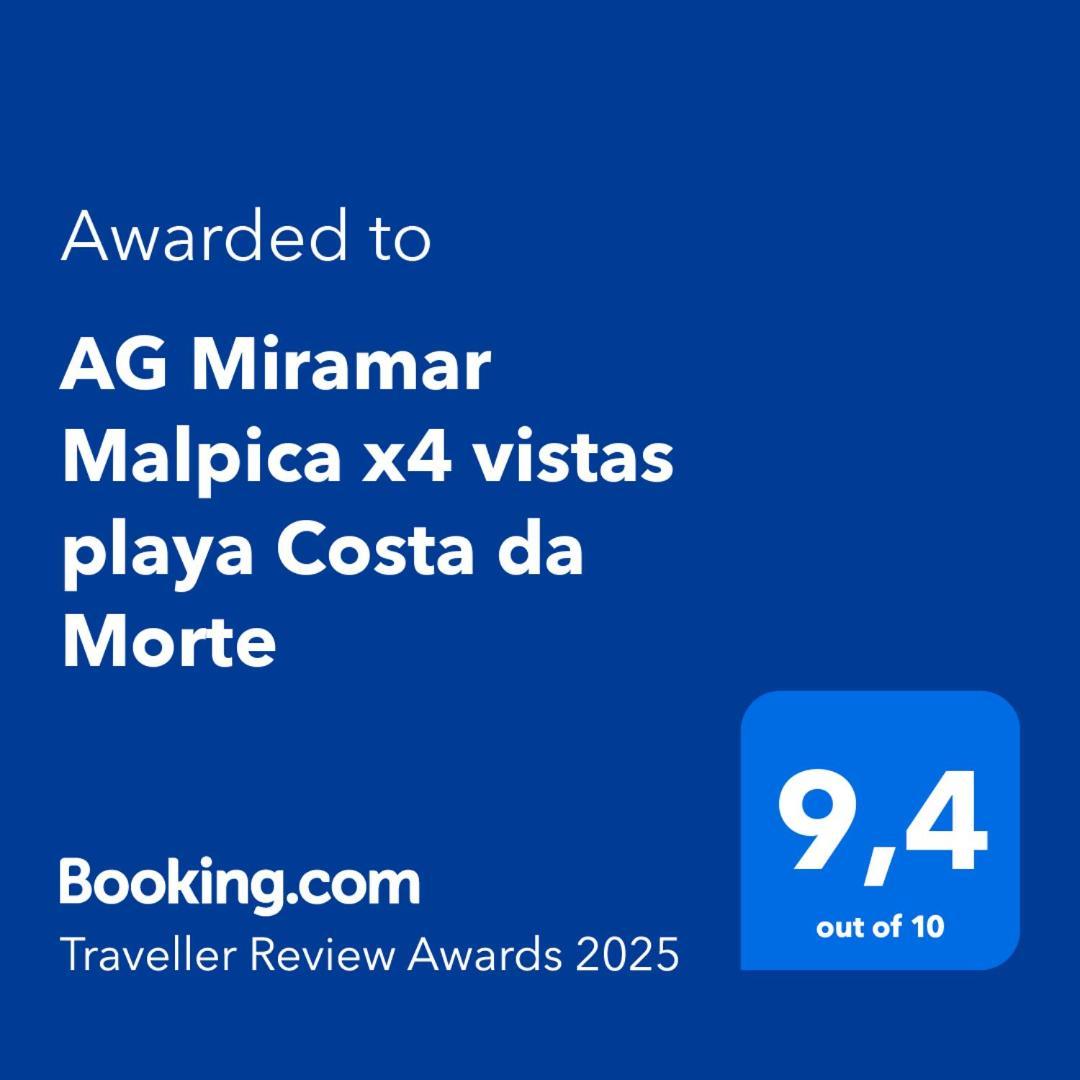 Ag Miramar Malpica X4 Vistas Playa Costa Da Morte Экстерьер фото